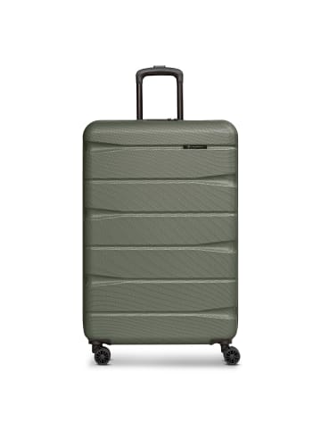 Franky Munich 4.0 4 Rollen Trolley L 76 cm mit Dehnfalte in olive dull
