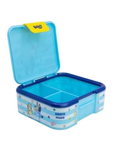 COFI 1453 Bluey Kinder Brotdose – Lunchbox Pausenbox Schulbrotbox in Blau