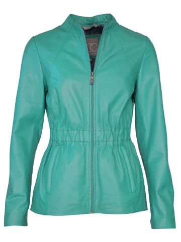 JCC Lederjacke 3102223 in deep turquoise