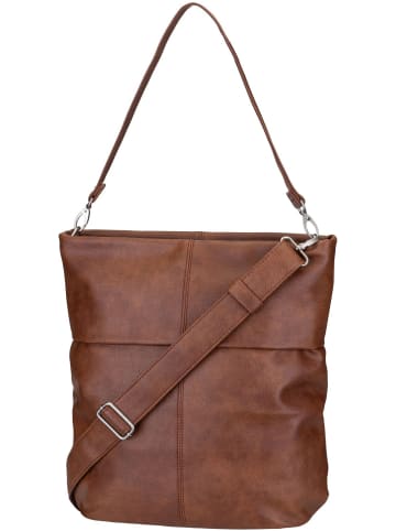Zwei Handtasche Mademoiselle M140 in Cognac
