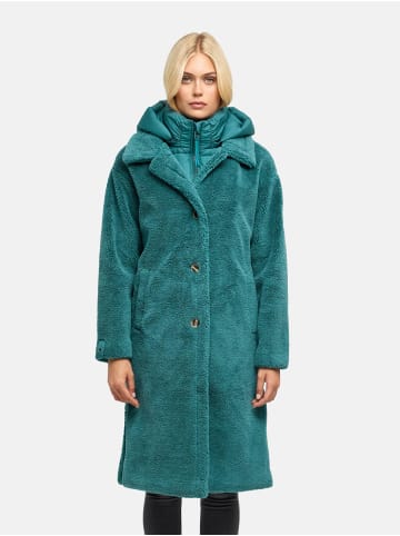 Navahoo Wintermantel Teddyzauber 14 in Ocean Green