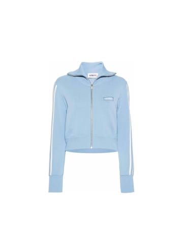 AUTRY Blau Nylon Strickjacke
