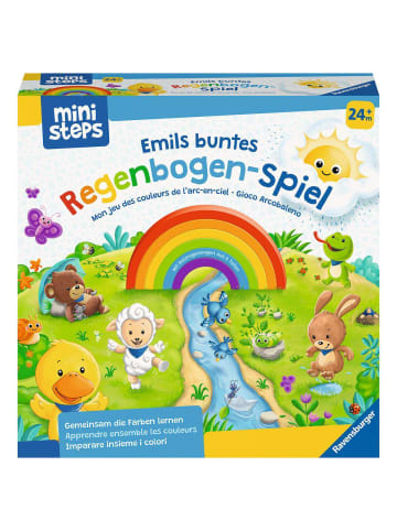 Ravensburger ministeps: Emils buntes Regenbogen-Spiel Ab 24 Monate in bunt