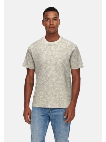 Only&Sons T-Shirt 'Perry' in hellbraun