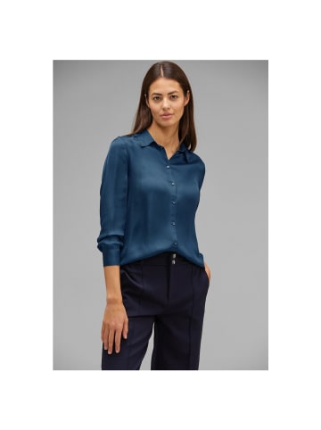 Street One Langarmbluse in atlantic blue