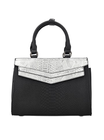 faina Women Handbag in Black White