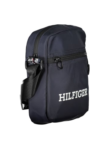 Tommy Hilfiger Blaue Polyester-Schultertasche