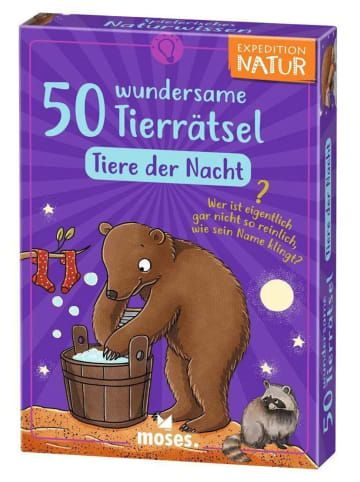 moses. 50 wundersame Tierrätsel - Tiere der Nacht