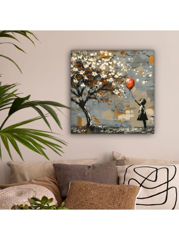 MuchoWow Leinwand Bilder Blütenkunst