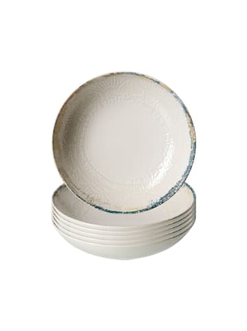 Ritzenhoff & Breker 6er Set Suppenteller Alfonso ø 21 cm beige in beige