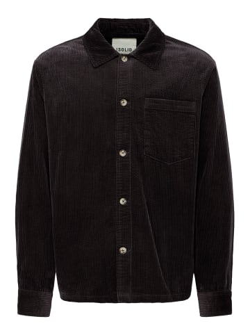 !SOLID Langarmhemd SDINGVI in Schwarz