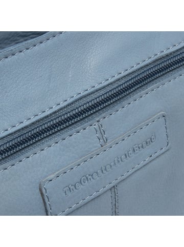 The Chesterfield Brand Zarita Schultertasche Leder 22 cm skyblue