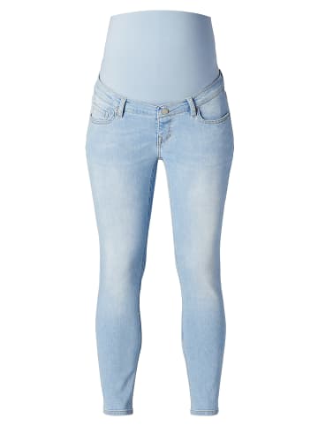 Noppies Slim Umstandsjeans Mila 7/8 in Light Blue Denim