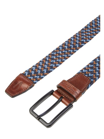 Camel Active Elastischer Flechtgürtel in Nachtblau