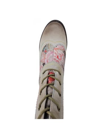 LAURA VITA Schnürstiefel in Beige