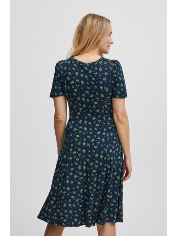 Fransa Jerseykleid FRFEDOT Regular fit in Navy Blazer with flowers