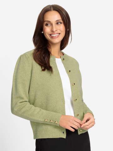 WITT WEIDEN Strickjacke in schilf-meliert