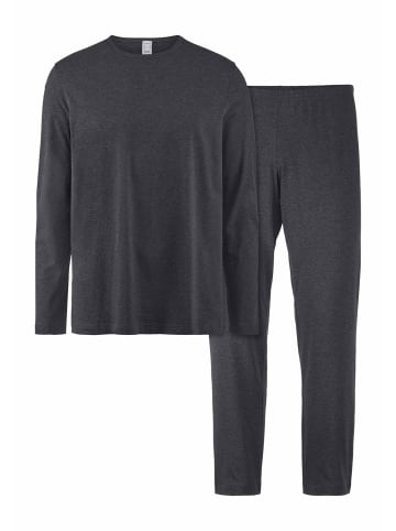 Hessnatur Pyjama in anthrazit