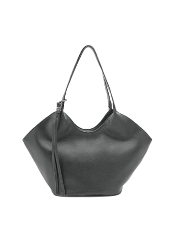 FREDs BRUDER My Bestie Shopper Tasche Leder 49 cm in dark grey