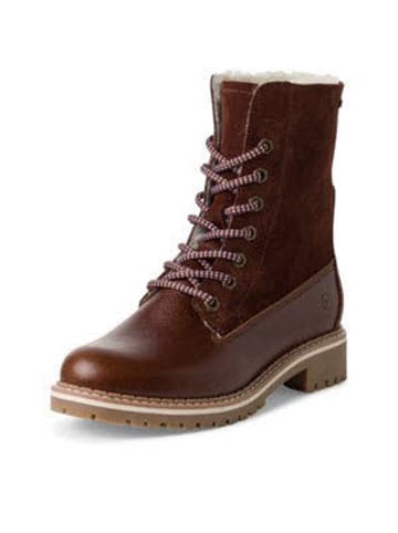 Tamaris Schnürstiefel in braun