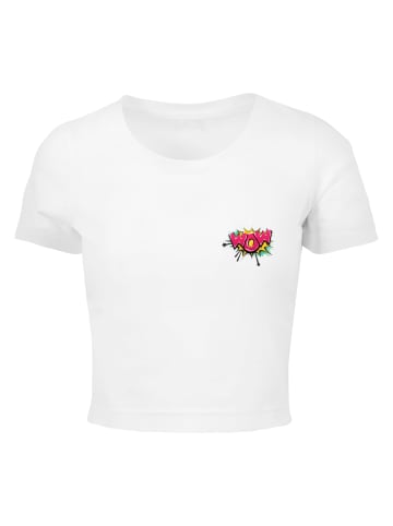 Merchcode Merchcode Cropped T-Shirts in white