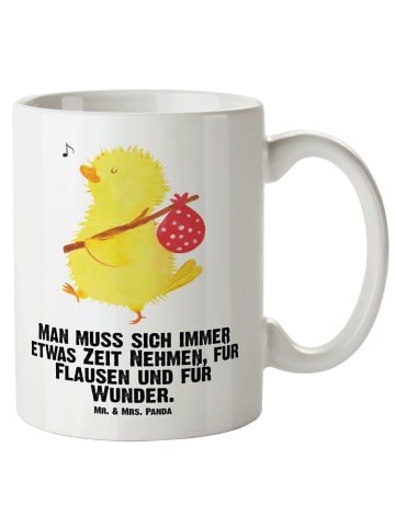 Mr. & Mrs. Panda XL Tasse Küken Wander mit Spruch in Weiß