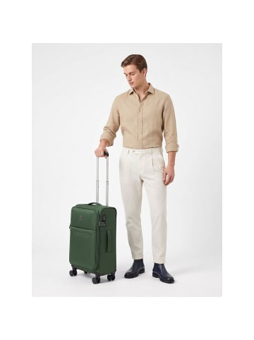Stratic Lite 4 Rollen Trolley M 65 cm mit Dehnfalte dark green