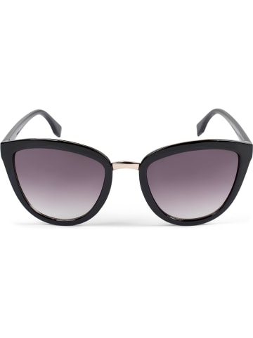 styleBREAKER Cateye Sonnenbrille in Schwarz / Grau Verlauf