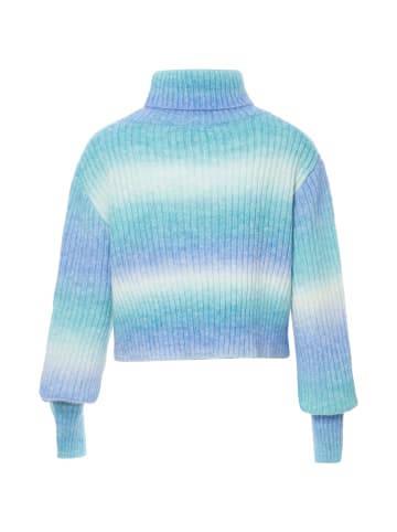 Sidona Rollkragenpullover in BLAU MEHRFARBIG