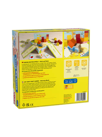 Haba Spiel Meine ersten Spiele Stein auf Stein in mehrfarbig