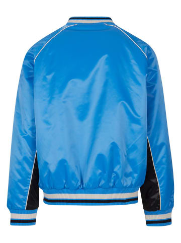 FUBU FUBU Bomberjacken in light blue/black/creme