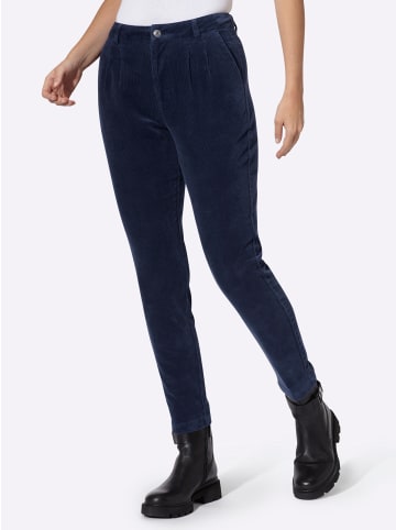 Heine Cord-Hose in marine
