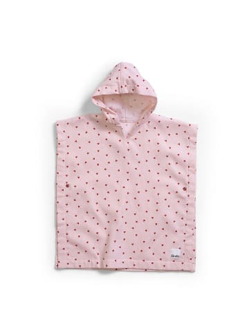 Elodie Details Badeponcho - Sweethearts in Rosa 50 x 53cm