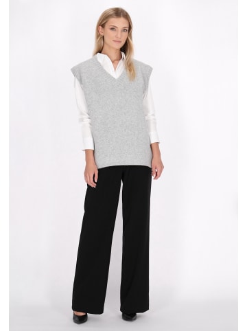 DreiMaster Damen Pullunder in Grau Melange