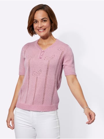 WITT WEIDEN Bouclé-Pullover in rosé