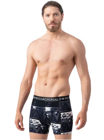 Muchachomalo 2er-Set: Boxershorts in Multicolor/Black