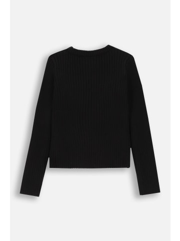 Coccodrillo Strickpullover in schwarz