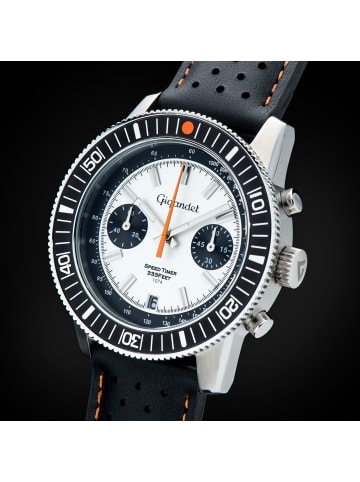 Gigandet Quarzuhr Chronograph "SPEED TIMER" in Schwarz/Silber