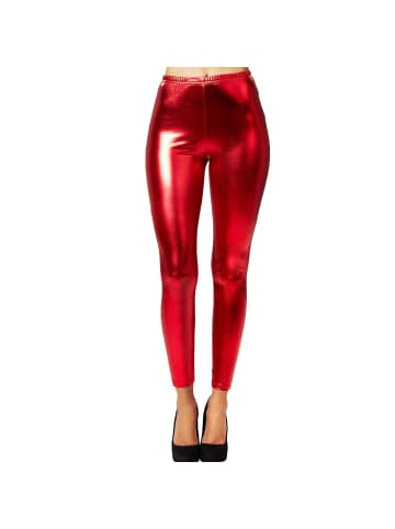 tectake Enghose, Für viele Outfits & Anlässe, Lange Leggings im Metallic-Look