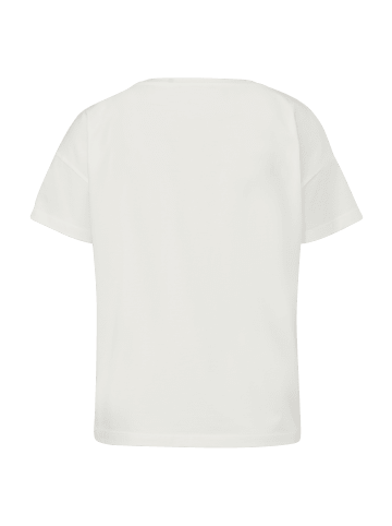 comma T-Shirt kurzarm in Weiß