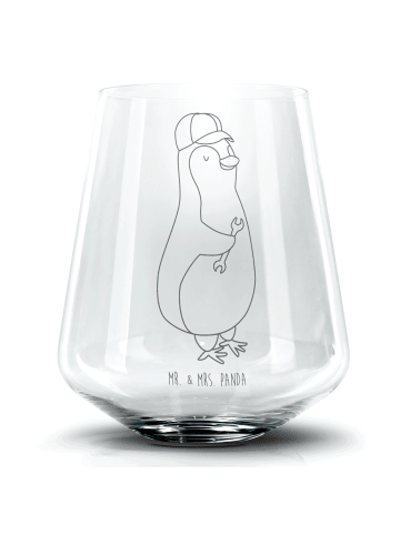 Mr. & Mrs. Panda Whiskyglas Wenn Papa es nicht reparieren kann, ... in Transparent