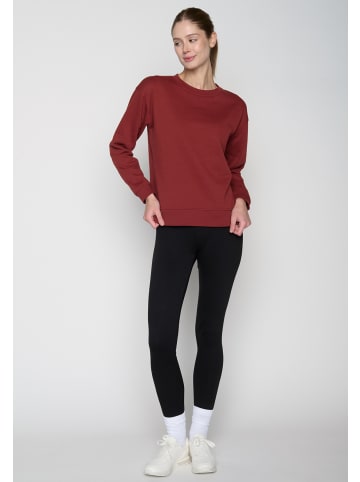 GreenBomb Sweatshirt Basic in Red Berry