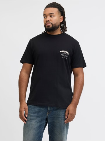 JACK & JONES PLUS T-shirt in Black