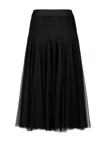 Zero  Meshrock mit Gummibund in Black Beauty