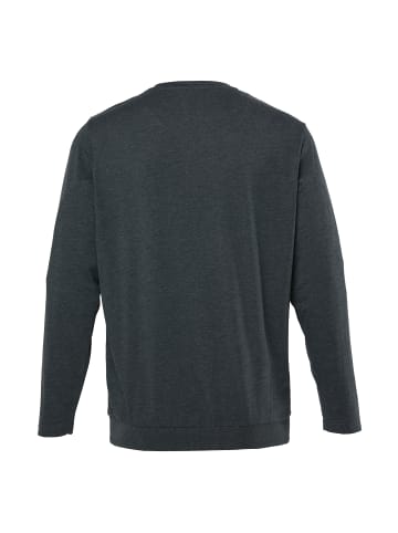 Men Plus Kurzarm T-Shirt in dunkelgrün