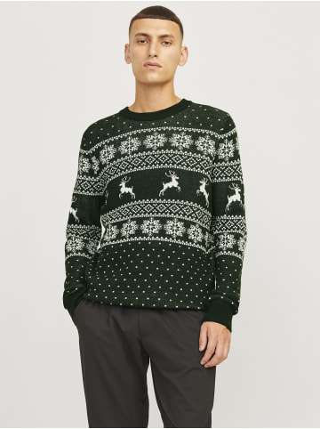 Jack & Jones Strickpullover in Scarab 1