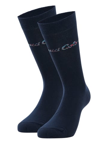 Carlo Colucci Businesssocken D'Eramo in Navy