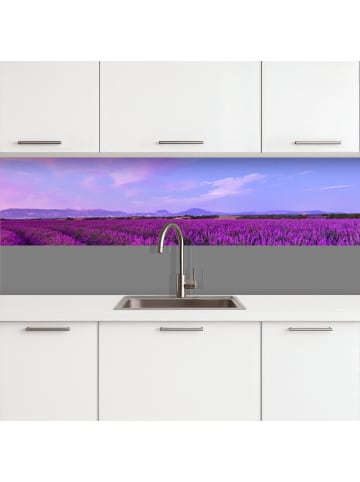 OnlyWow Küchenrückwand Lavendel