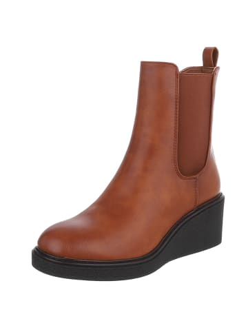 Ital-Design High Heel in Camel