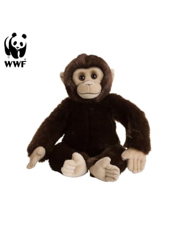 WWF Plüschtier - Schimpanse (30cm) in braun